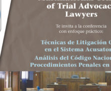 Boletos para el Multinational College of Trial Advocacy Lawyers.