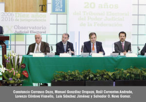 Celebra el TEPJF su Vigésimo Aniversario