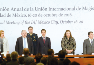 Inagura Enrique Peña Nieto la 59a Reunión Anual de la Unión Internacional de Magistrados