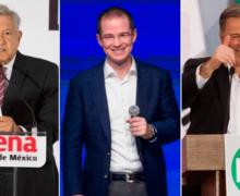 AMLO, Meade y Anaya son ratificados como candidatos a la presidencia