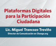 Plataformas Digitales para la participación Ciudadana
