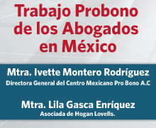 Trabajo Probono de los abogados en México