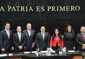 Presentan informe de las Tres Comisiones de la LXIII Legislatura