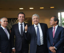 AMLO se reúne con integrantes del Consejo Mexicano de Negocios