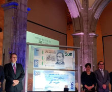 Banco de México presenta nuevo billete de 500 pesos
