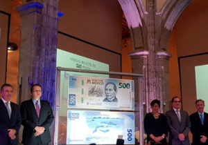 Banco de México presenta nuevo billete de 500 pesos