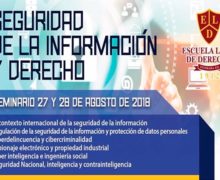 Escuela Libre de Derecho organiza seminario sobre Seguridad de la Información