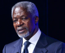 Muere Kofi Annan, exsecretario de la ONU y Nobel de la Paz