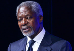 Muere Kofi Annan, exsecretario de la ONU y Nobel de la Paz