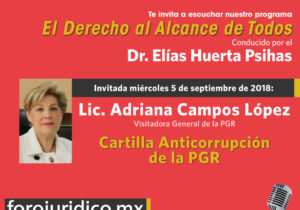 Cartilla Anticorrupción de la PGR