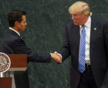 Peña Nieto conversa con Trump y Trudeau sobre TLCAN