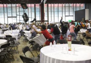 Profesores de la CETEG boicotean foro de consulta participativa