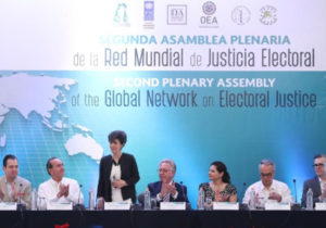 La justicia electoral es la vía para la estabilidad política, Otálora Malassis.
