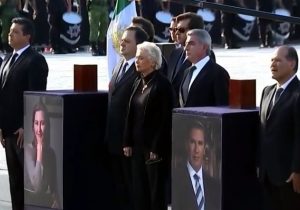 Rinden Homenaje a Martha Erika y Rafael Moreno Valle