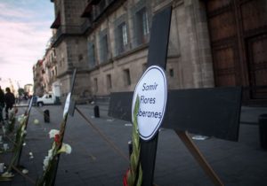 Movilizaciones para pedir justicia para Samir Flores