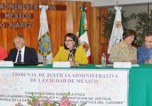 Organiza TJACDMX el «Conversatorio sobre la Ética en la Administración Pública y la Impartición de Justicia»