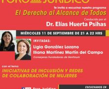 Iniciativas de inclusión y redes de colaboración de mujeres