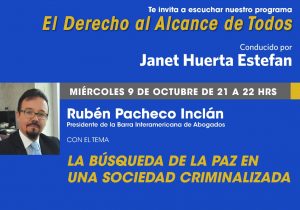 La Búsqueda De Paz En Una Sociedad Criminalizada