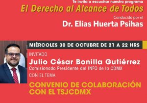 Convenio entre INFO y TSJCDMX