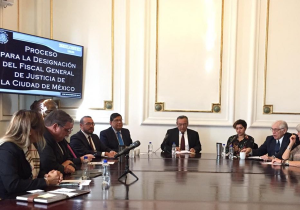 Presentan la terna para Fiscal de la CDMX