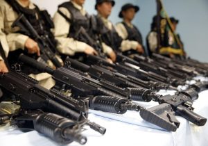 Propone MC equipar cuerpos policiacos con armas decomisadas