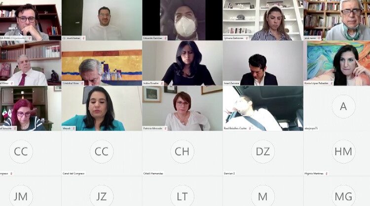 foro jurídico comparecieron ante senadores de la República los integrantes de la terna para dirigir el Centro Federal de Conciliación y Registro Laboral