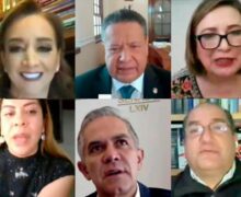 Comparecen aspirantes a magistrados del TFJA