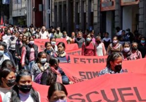 CNDH  se pronunció por los hechos ocurridos en la Normal de Teteles, Puebla
